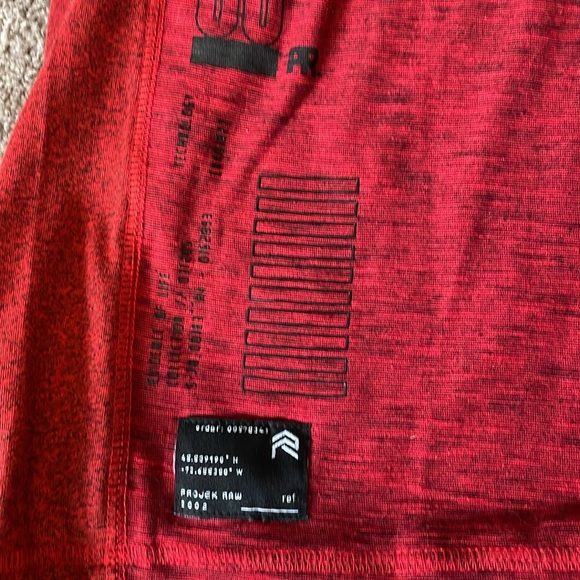Projek Raw - Tip Top Men’s Medium. Red, spring hoodie. New with Tags - Picture 5 of 8